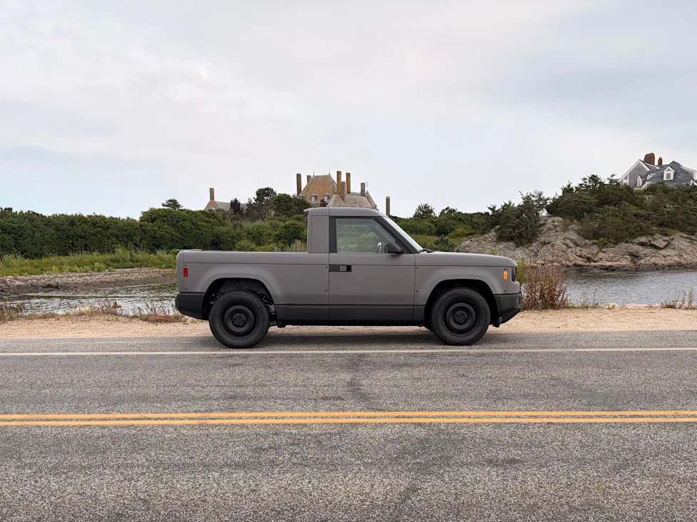 I drove the Slate truck. Its toy-like looks hide a surprisingly serious pickup.
