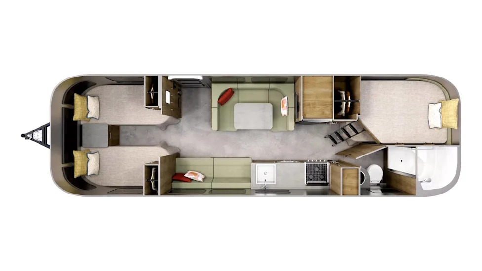 This 2027 Airstream Can Sleep Eight Without Becoming a Rolling Apartment