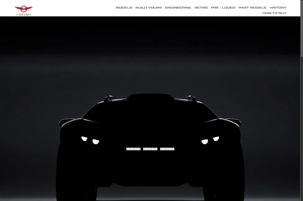 SuperCar, Rezvani Teases an 800-HP Dune-Running Supercar, and Only Seven People Will Get One
