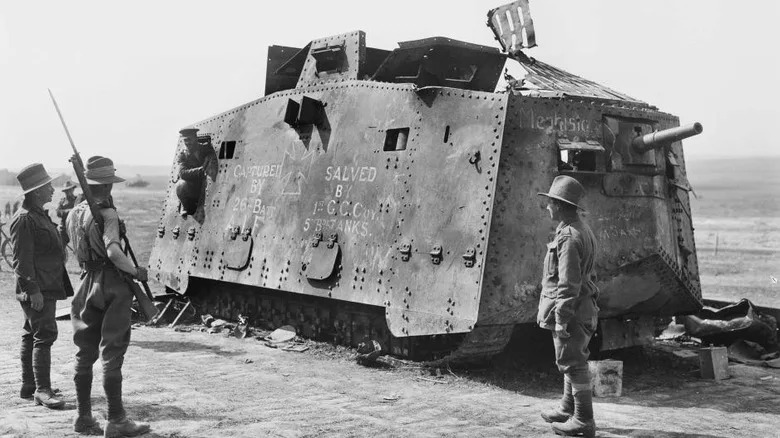 The History Of Germany's WW1 A7V Sturmpanzerwagen - The World's Rarest Tank
