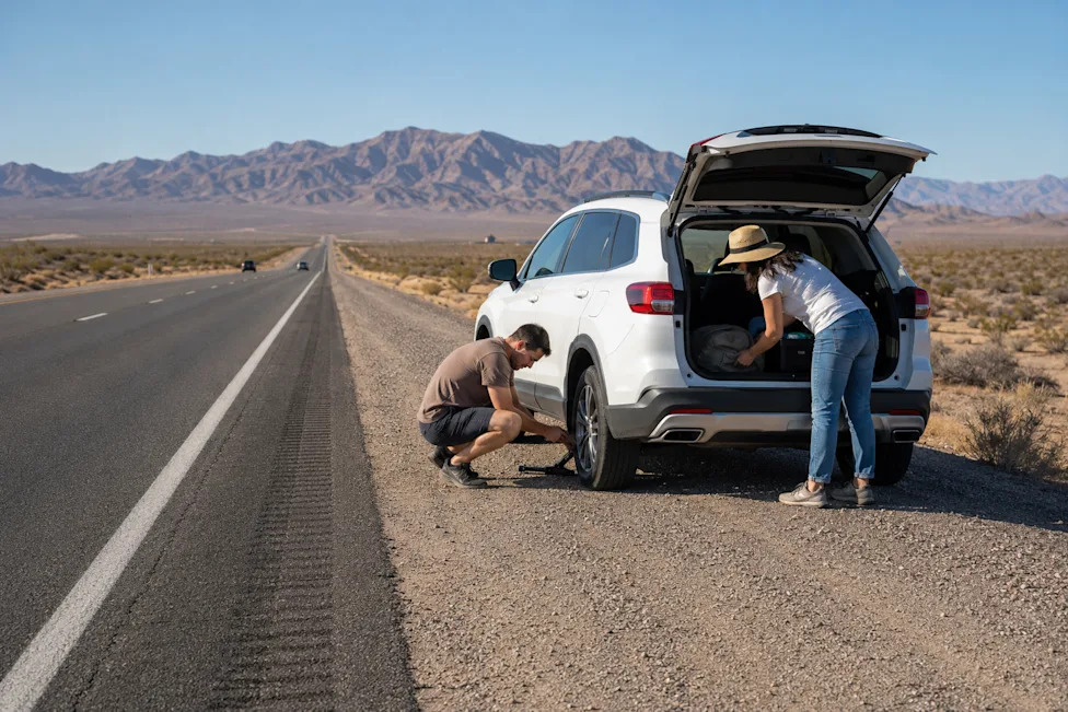 Extreme Heat Bakes I-15 and I-10 Past 110 Degrees: Why Your Tires Are the First Thing to Fail