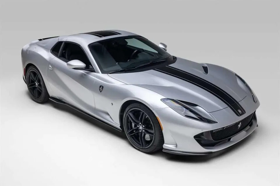 No Reserve: Mark Davis's Raiders-Liveried 2021 Ferrari 812 GTS Is for Sale on Bring a Trailer
