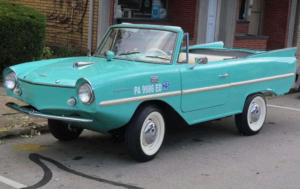 Today in Automotive History: Two Amphicars Crossed the English Channel to Reach the Frankfurt Motor Show