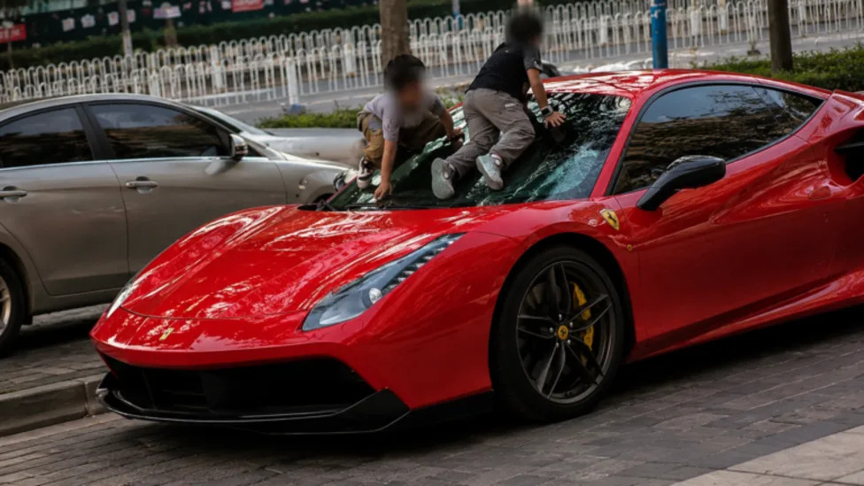 Kids Turned a $530,000 Ferrari Into a Slide. The Parents’ Response Made a Lawsuit Inevitable.