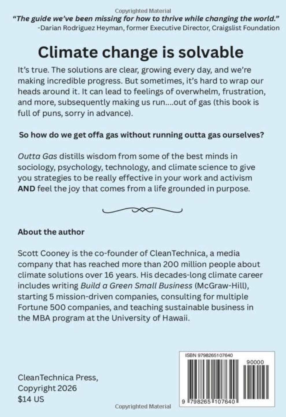 CleanTechnica’s first published book — Outta Gas