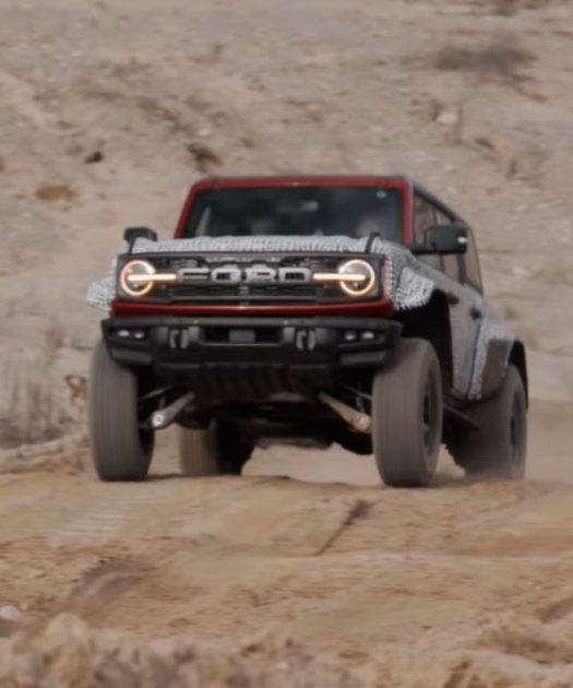 autos, ford, news, ford bronco, see the 2022 ford bronco raptor off-road