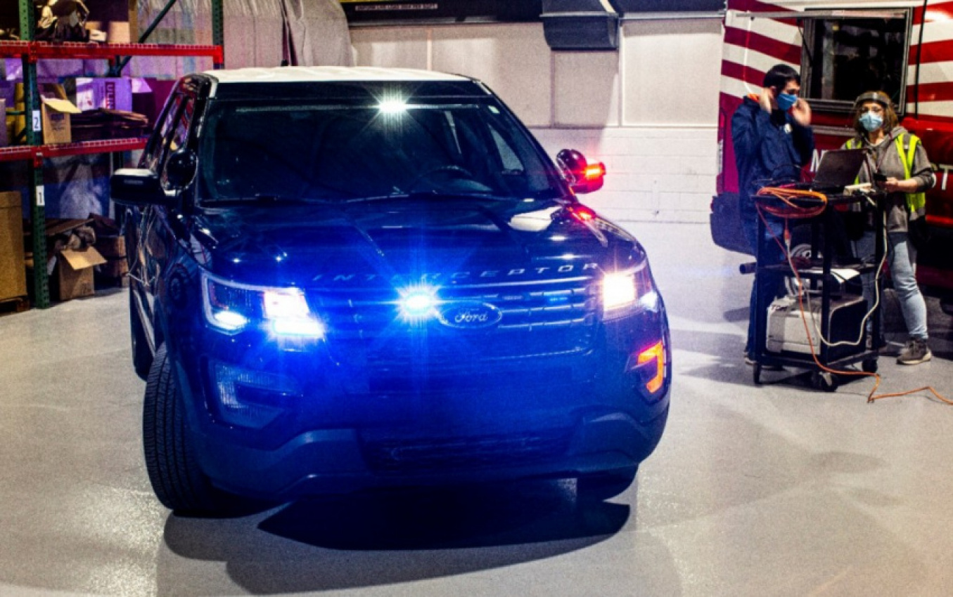 autos, cars, ford, autos ford, packing heat: how ford’s latest tech helps police vehicles neutralise covid-19