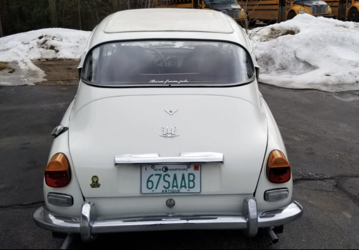 autos, cars, news, saab, 1967 saab 96 is our bring a trailer auction pick of the day