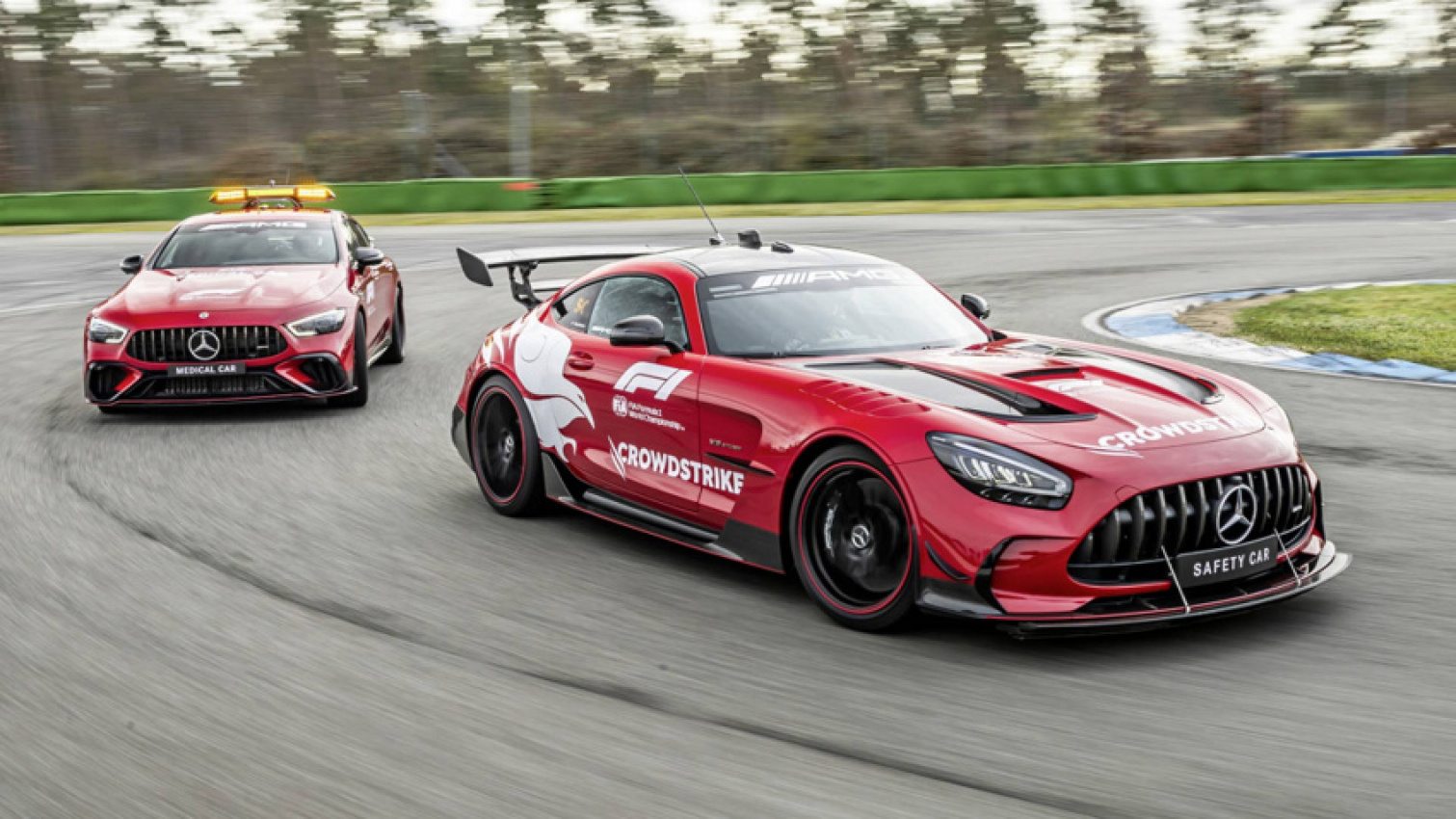 autos, cars, hp, mercedes-benz, mg, mercedes, the 720-hp mercedes-amg gt black series is now an f1 safety car