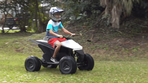 autos, cars, tesla, tesla cyberquad for kids sells out in less than a day (again) after the electric atv briefly restocked