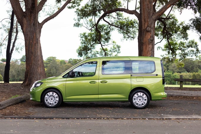 autos, cars, volkswagen, 7 seater, commercial, family car, family cars, people mover, volkswagen caddy 5, volkswagen caddy 5 2022, volkswagen caddy 5 reviews, volkswagen commercial range, volkswagen people mover range, volkswagen reviews, android, volkswagen caddy 2022 review: maxi people mover
