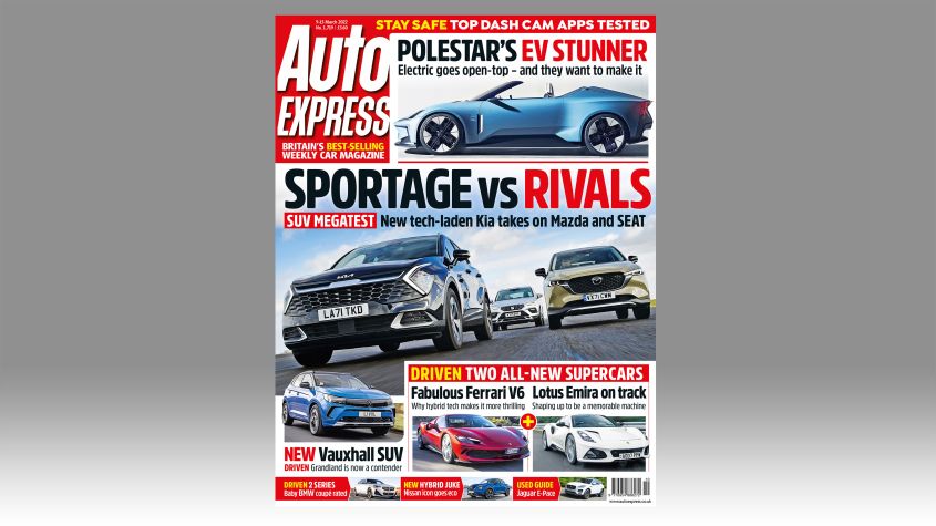 autos, cars, kia, mazda, kia sportage, this week's issue, new kia sportage takes on mazda and seat rivals in this week’s auto express