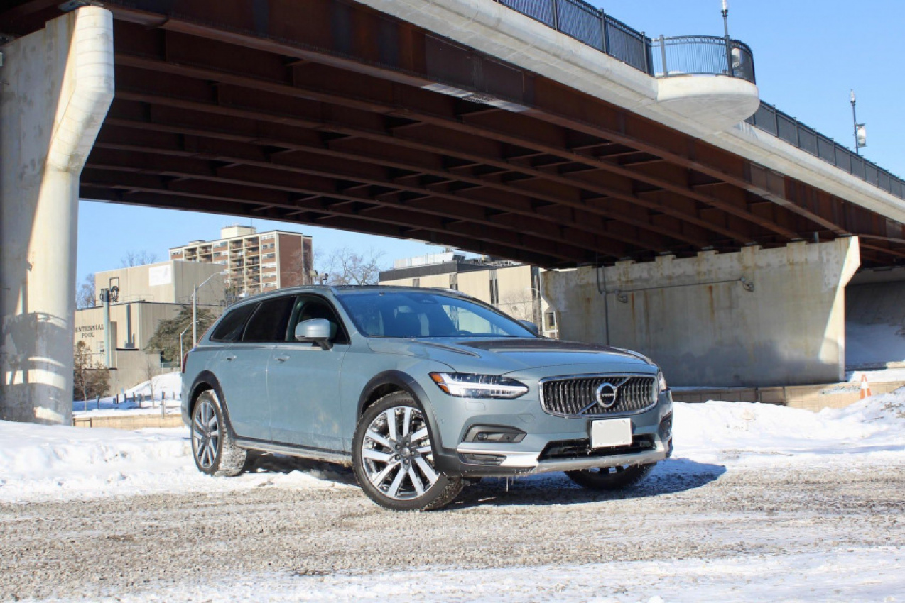 autos, cars, luxury, volvo, android, volvo v90, android, wagon review: 2022 volvo v90 cross country b6