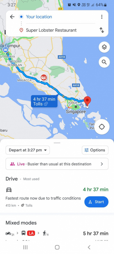 Google map malaysia