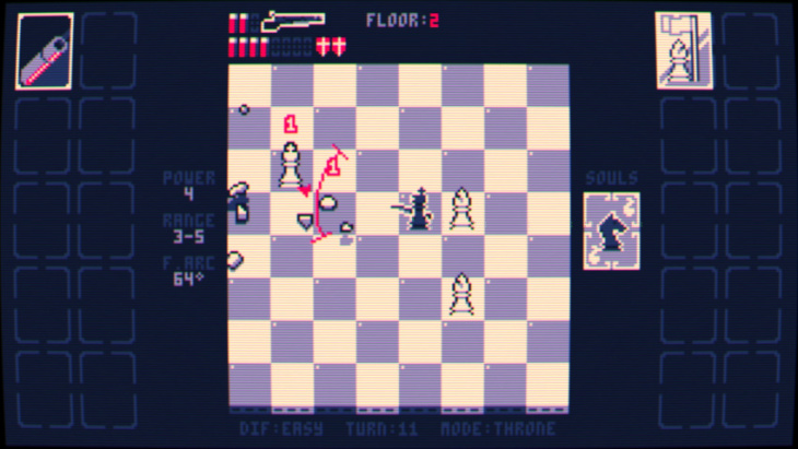 indie roguelike shotgun king takes chess and adds hot lead and a grudge