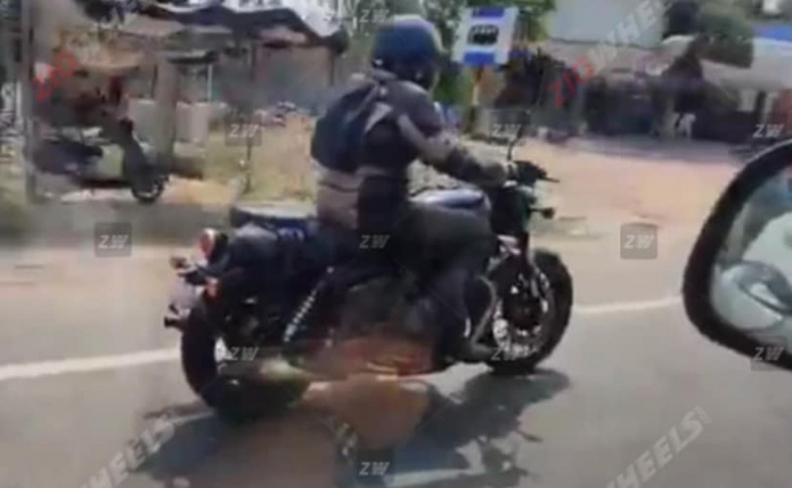 royal enfield shotgun 650 spotted on test once again in india