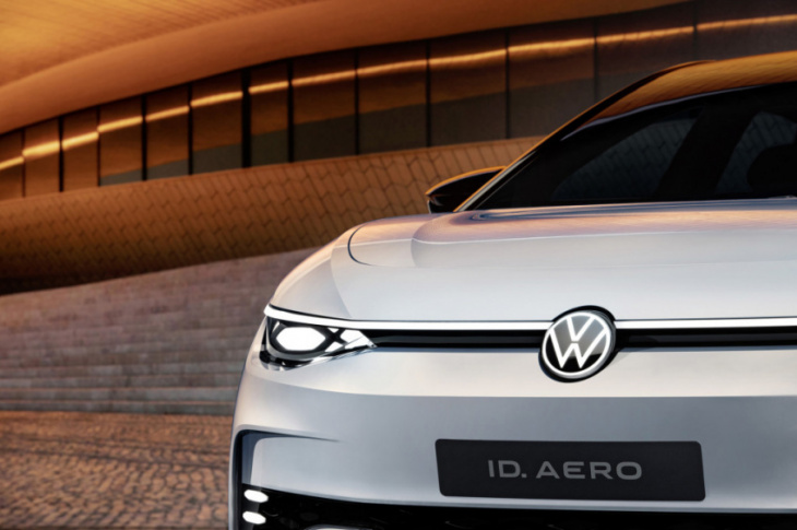 volkswagen id.aero concept revealed, previews us-bound electric sedan