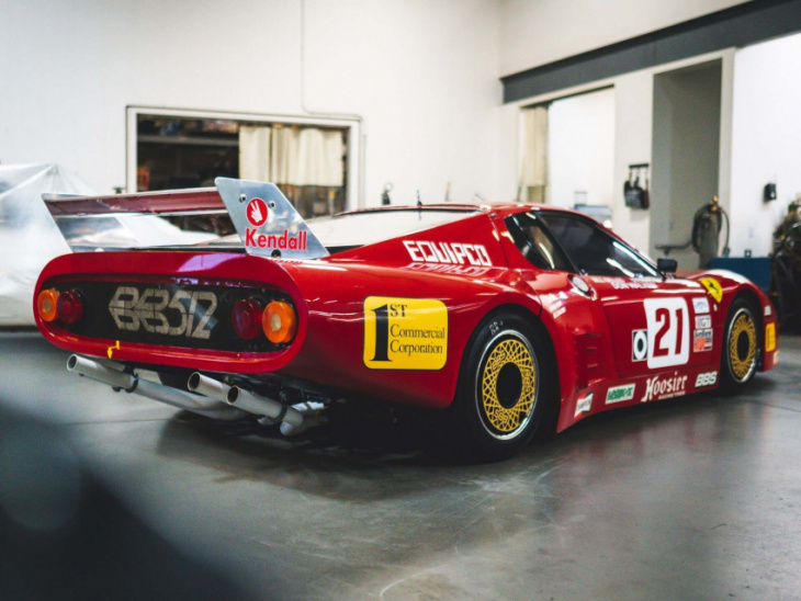 1979 ferrari 512 bb/lm is a striking race car with incredible performance