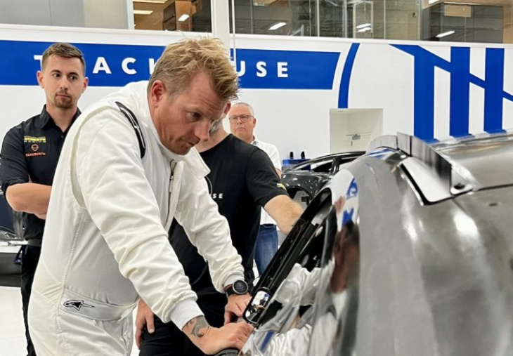 ex-f1 driver raikkonen tests nascar machine ahead of cup debut
