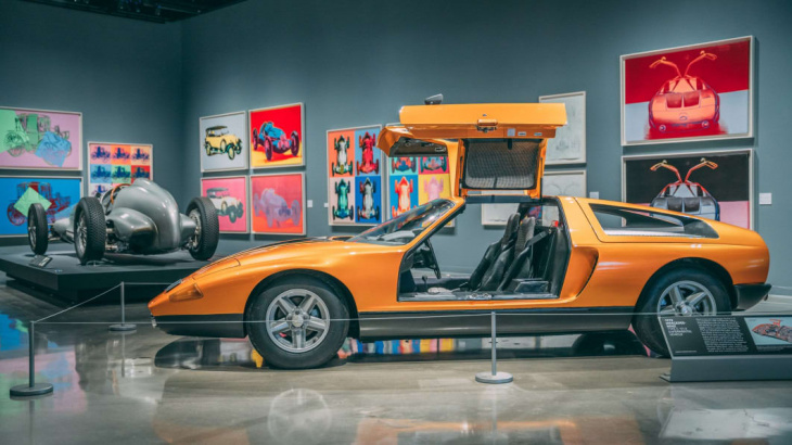 andy warhol's mercedes-benz art is coming to the petersen museum