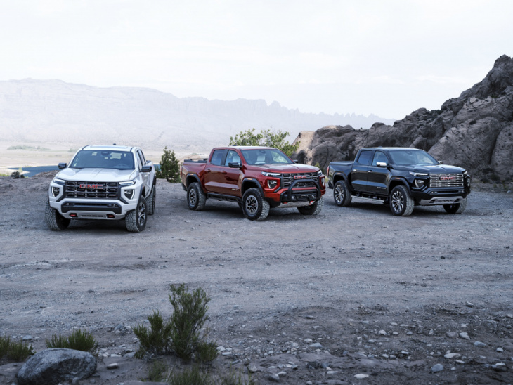 Details of the gmc canyon 2023 emerge;  first at4x