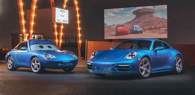 porsche 911 sally special is based on an animated character that was based on a 911