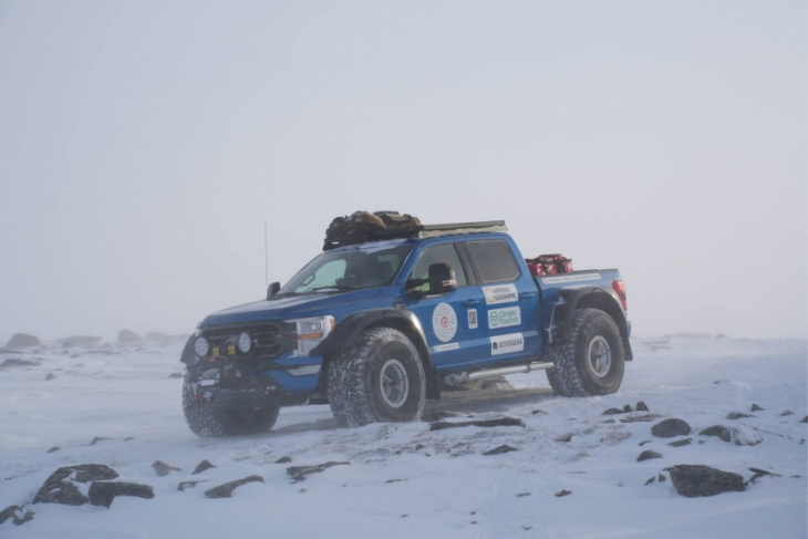 transglobal expedition team returns to recover sunken f-150 from canadian arctic