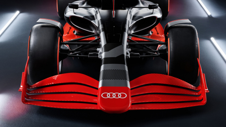 audi to spend next decade in formula one aggressively tailgating