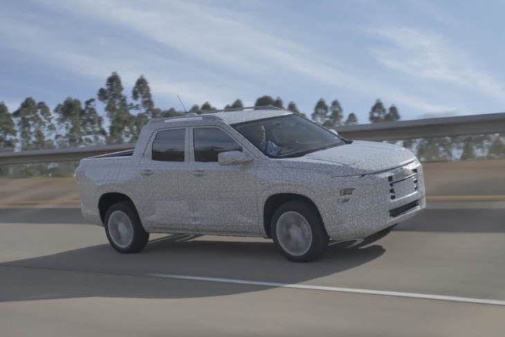 the 2023 chevy montana is as a new unibody pickup truck — for brazil