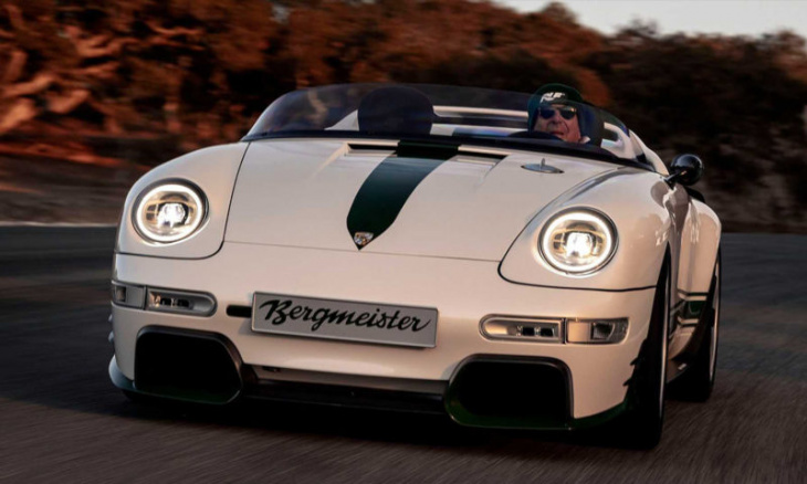 ruf bergmeister is topless speedster inspired by porsche hillclimb cars