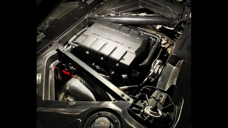 callaway previews supercharger kit for c8 chevrolet corvette