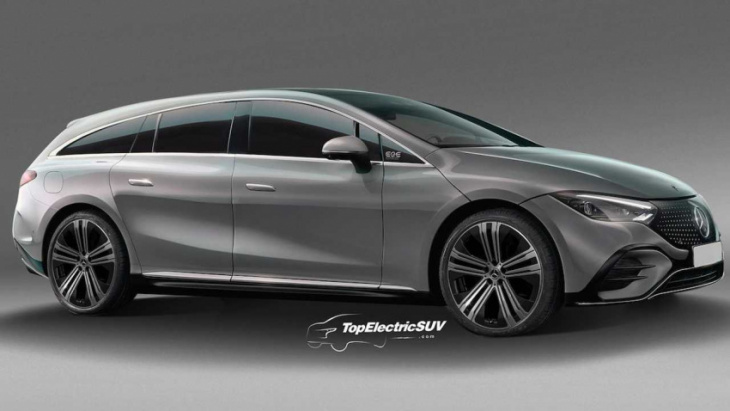 a mercedes eqe shooting brake is reportedly in the works