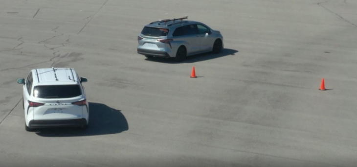 towing without a hitch? watch toyota’s new tractor beam in action in this video