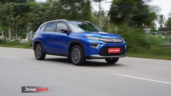 android, toyota urban cross hyryder first drive review - almost a euphoric ko entrance