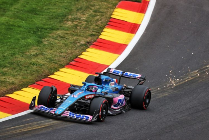 alonso: top six at spa a realistic target for alpine