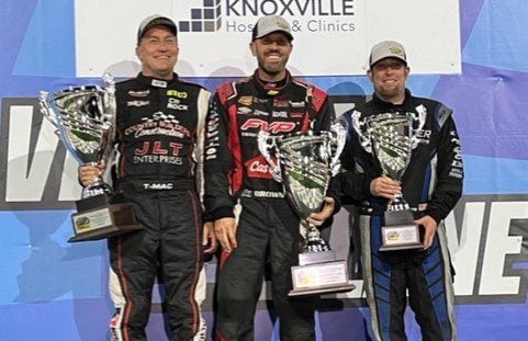brown steals knoxville track title