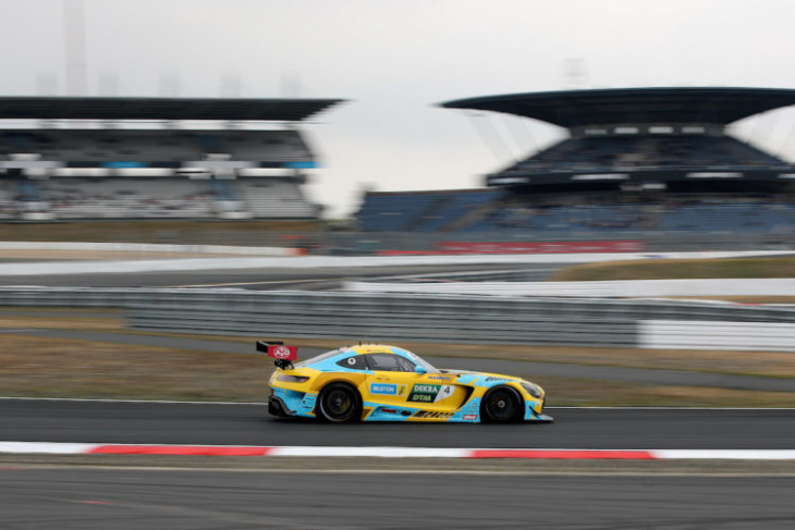 stolz wins maiden dtm race at the nurburgring