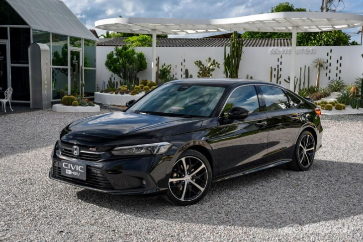 2023 honda civic hybrid launched in china, price equals to rm 104k