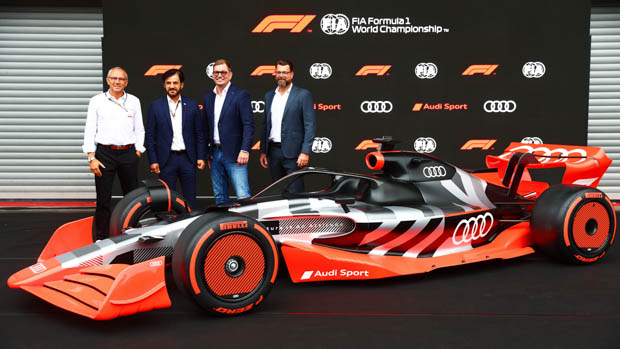 audi to enter formula one in 2026 with hybrid tech and sustainable fuel capability