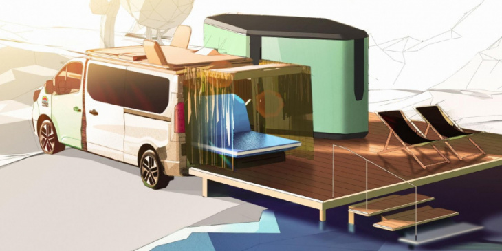 renault’s hippie caviar motel targets “glamping” crowd