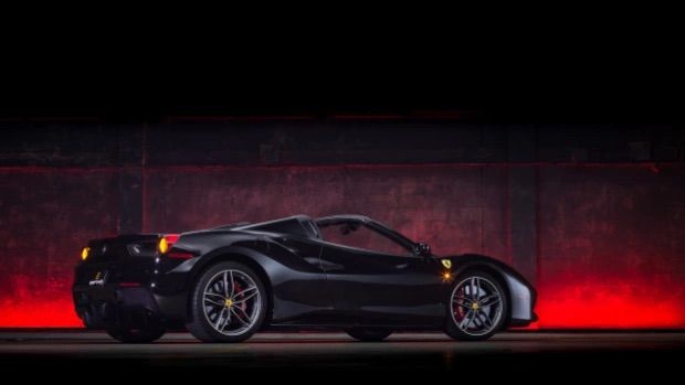 stunning 488 spider selling on bring a trailer