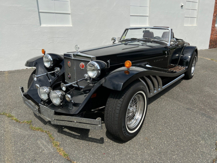 this clenet roadster has only 5k miles and it can be yours