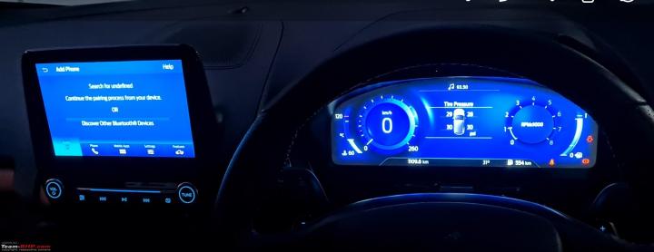 installed a fully digital instrument cluster on my 2017 ford ecosport