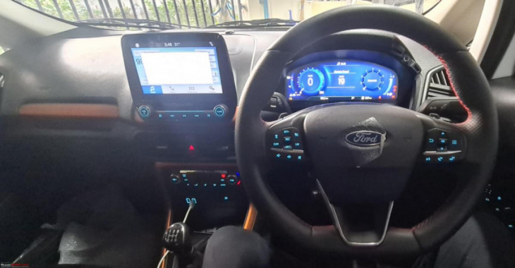 installed a fully digital instrument cluster on my 2017 ford ecosport