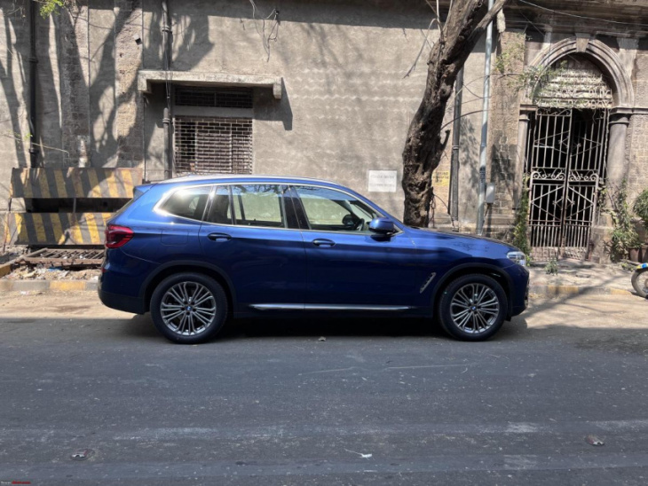 1 year & 3,400 km with a bmw x3 30i: first service update