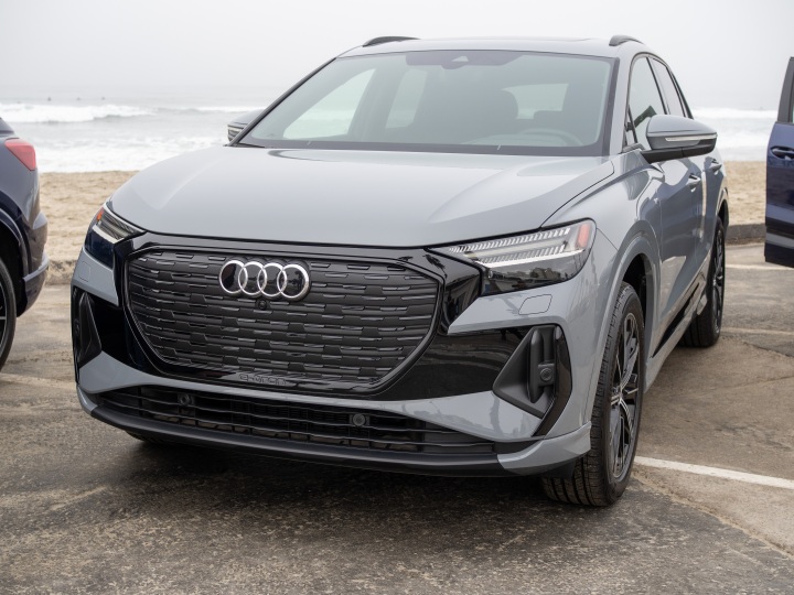 android, audi q4 e-tron first drive: the predictable and traditional ev suv we need