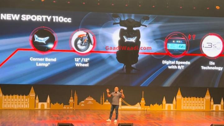 hero maestro xoom 110 scooter leaks ahead of launch