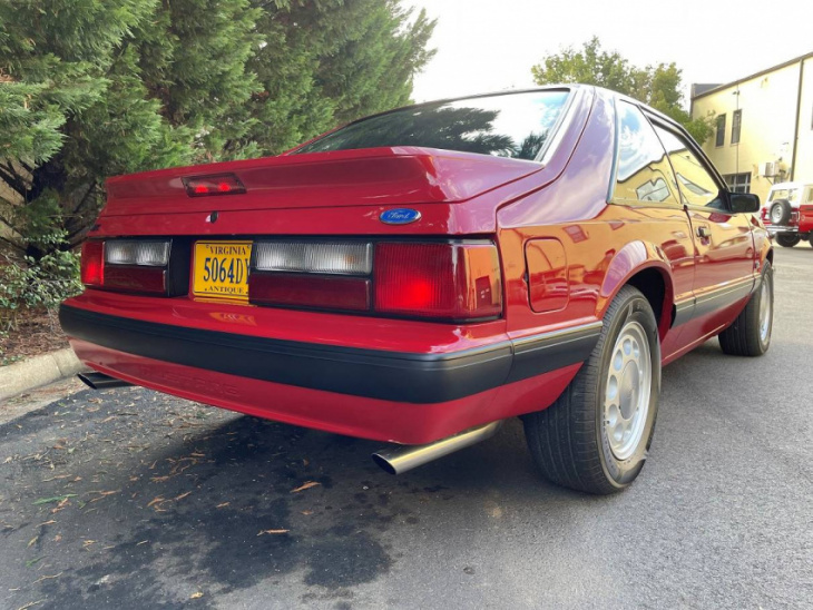 fox-body mustang with just 6300 miles featured at carlisle auctions