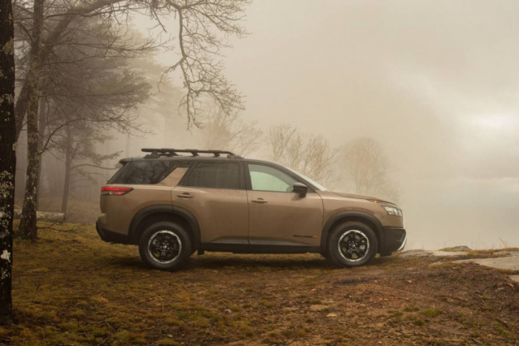 android, 2023 nissan pathfinder starts at $36,295, adventure-oriented rock creek at $44,115
