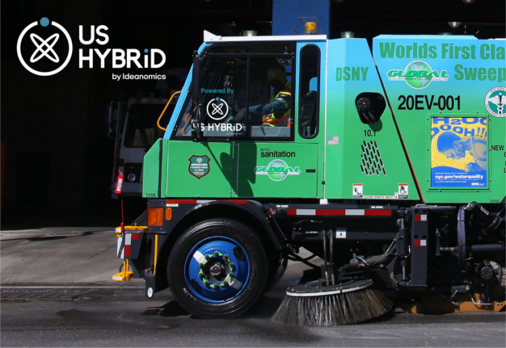 ideanomics and gep unveil the ev street sweeper coming to a city near you